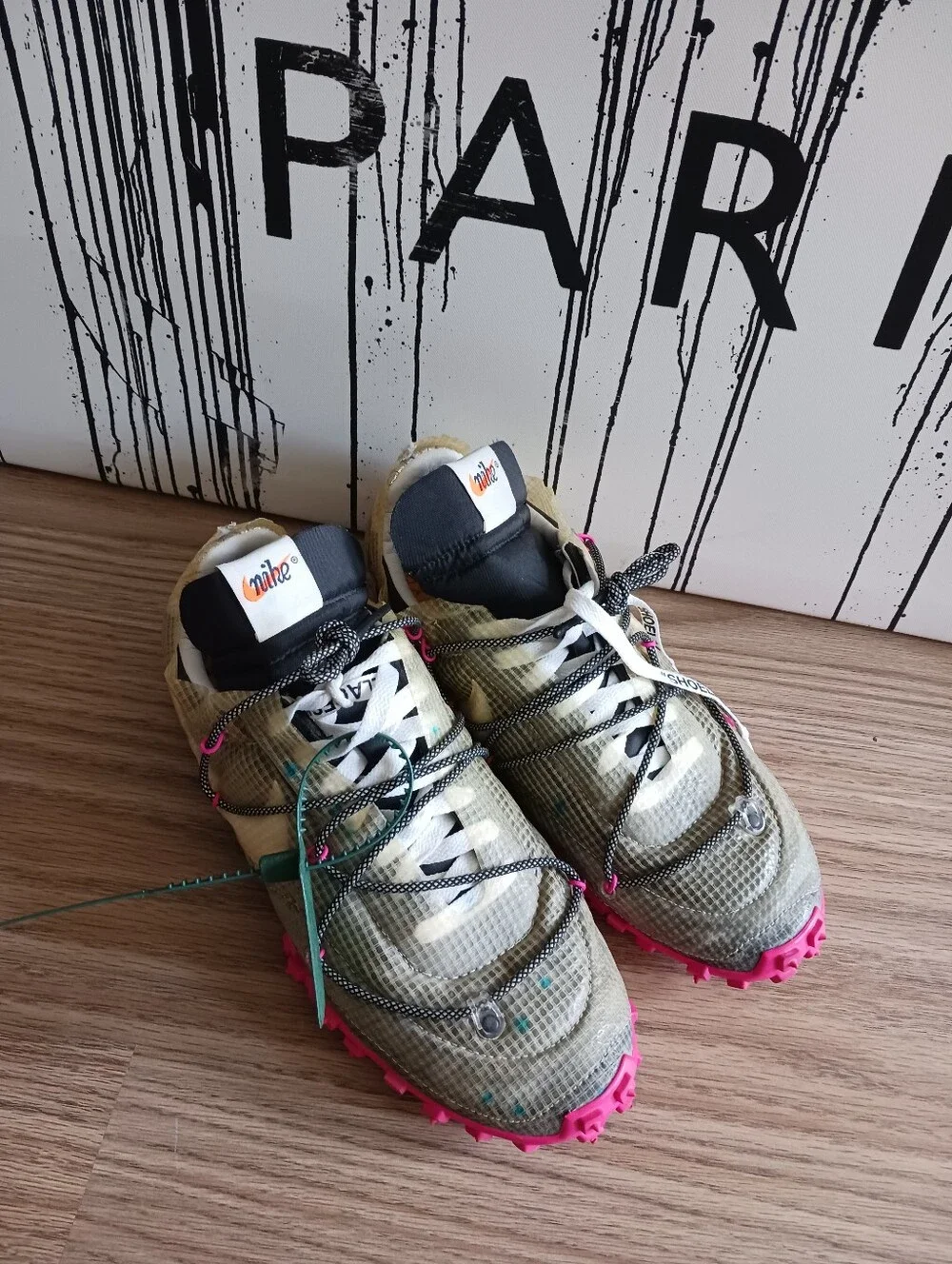 Nike x Off White Waffle Racer Sneajers Size US 11, ER 43, UK 8.5